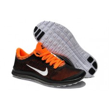 Nike free run 3.0 v5 EXT черный с оранжевым